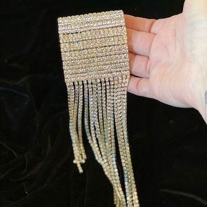 Rhinestone cuff